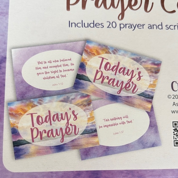 NWT. Prayer Cards and Magnet Set - Picture 8 of 9